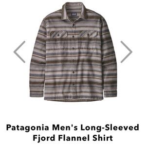 Patagonia Organic Men’s Long-Sleeve Fjord Flannel